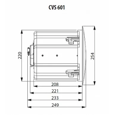 Встраиваемая трансформаторная акустика TANNOY CVS 601